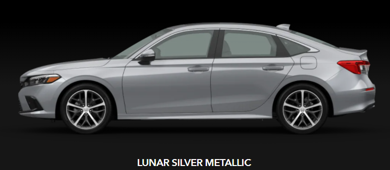 Honda Civic 2022 Silver Color