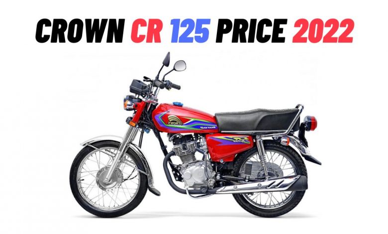 Crown CR 125 Price in Pakistan 2022
