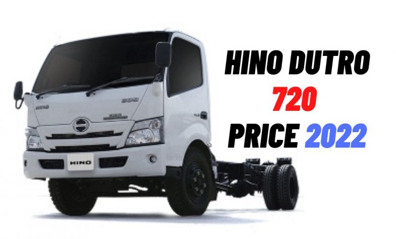 Hino Dutro XZU 720 Price in Pakistan 2022