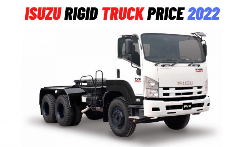 ISUZU Rigid Truck Price in Pakistan 2022