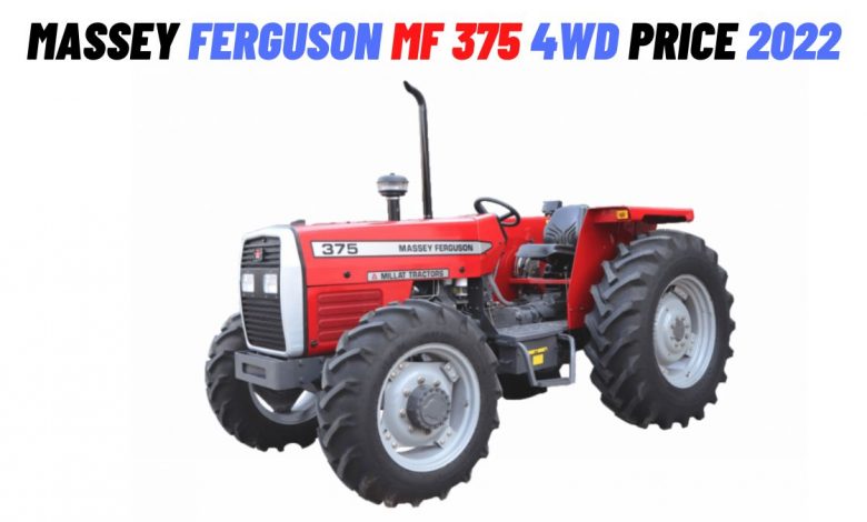 Massey Ferguson MF 375 4WD Tractor Price in Pakistan 2022