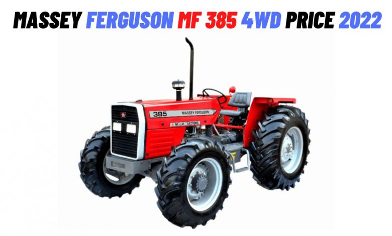 Massey Ferguson MF 385 4WD Tractor Price in Pakistan 2022