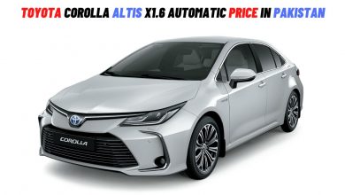 Toyota Corolla Altis X 1.6 Automatic 2022 Price in Pakistan