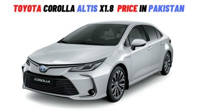 Toyota Corolla Altis X 1.8 2022 Price in Pakistan