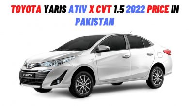 Toyota Yaris ATIV X CVT 1.5 Price in Pakistan 2022