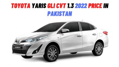 Toyota Yaris GLI CVT 1.3 Price in Pakistan 2022