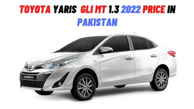 Toyota Yaris GLI MT 1.3 Price in Pakistan 2022